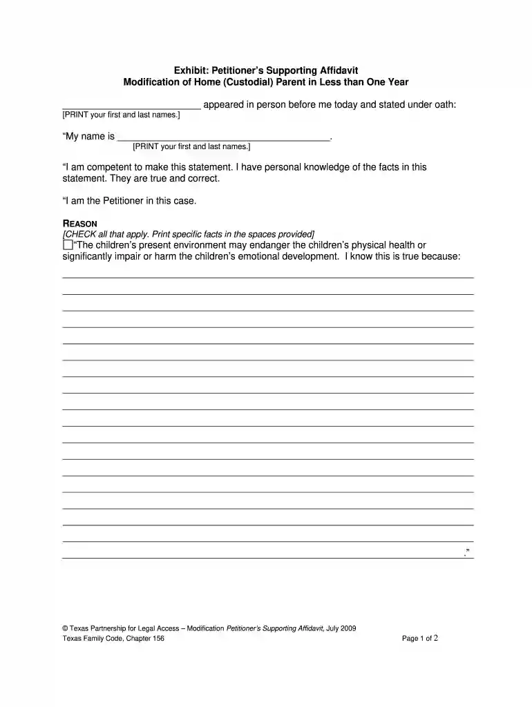 texaslawhelp org visitation kit Preview on Page 1