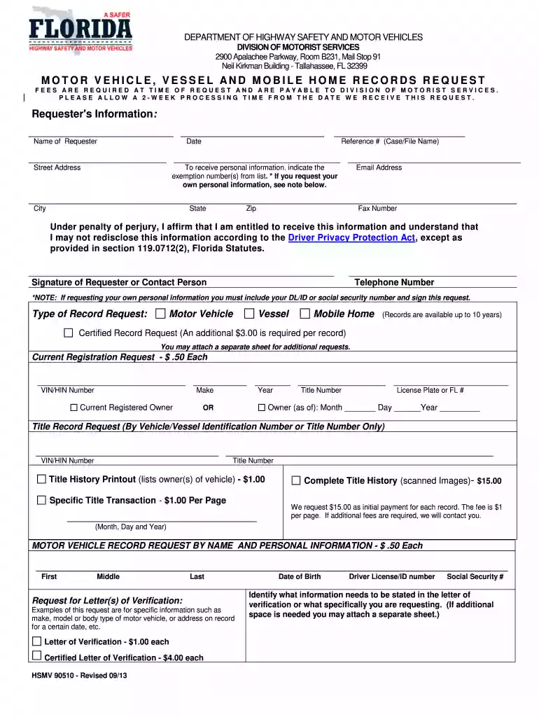 hsmv 90510 Preview on Page 1