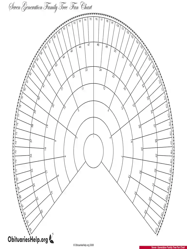 genealogy fan chart template excel Preview on Page 1