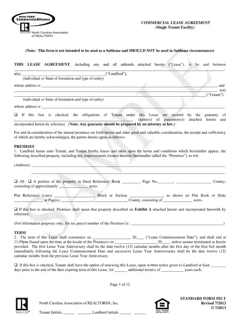standard form 592 t Preview on Page 1