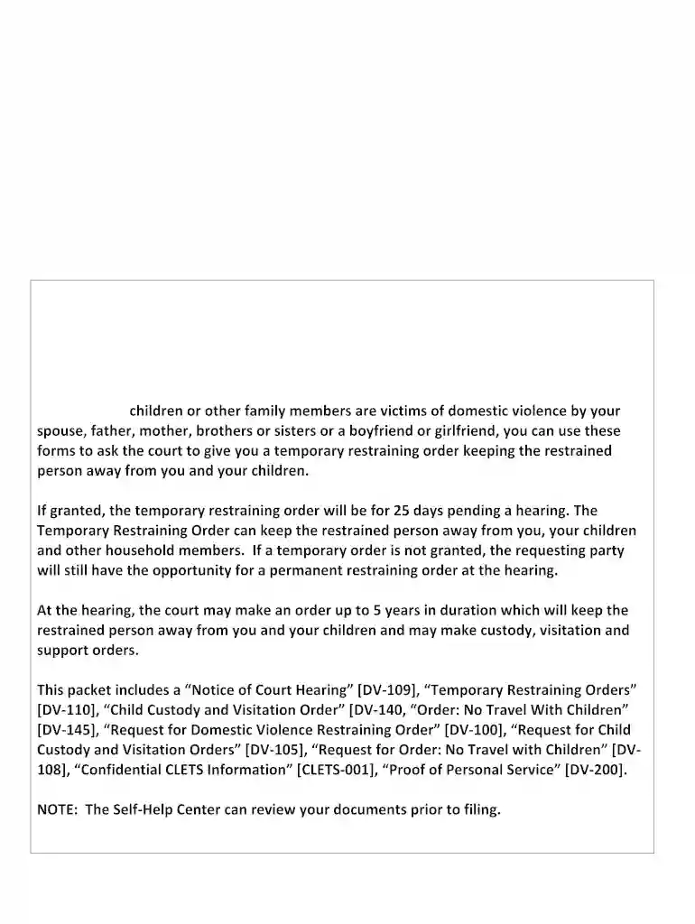 file restraining order online fresno ca Preview on Page 1