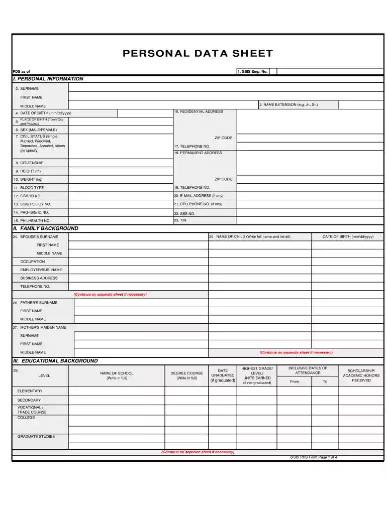 pds Preview on Page 1