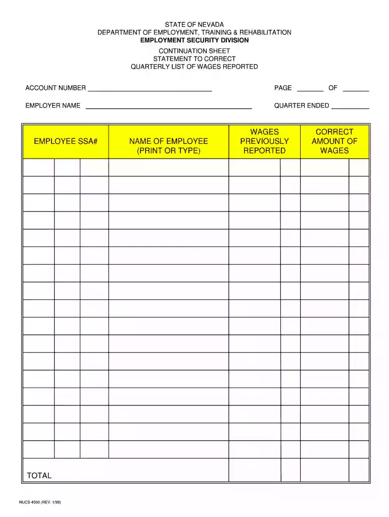 nevada unemployment employer login Preview on Page 1