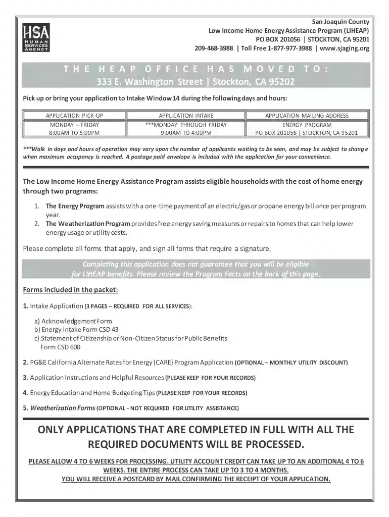 heap program stockton ca Preview on Page 1
