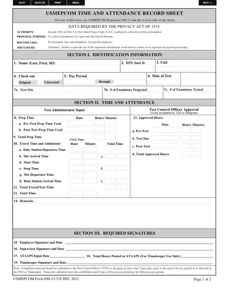 usmepcom 40 1 2 r e Preview on Page 1