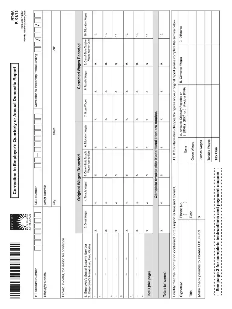 8a form 2013 Preview on Page 1