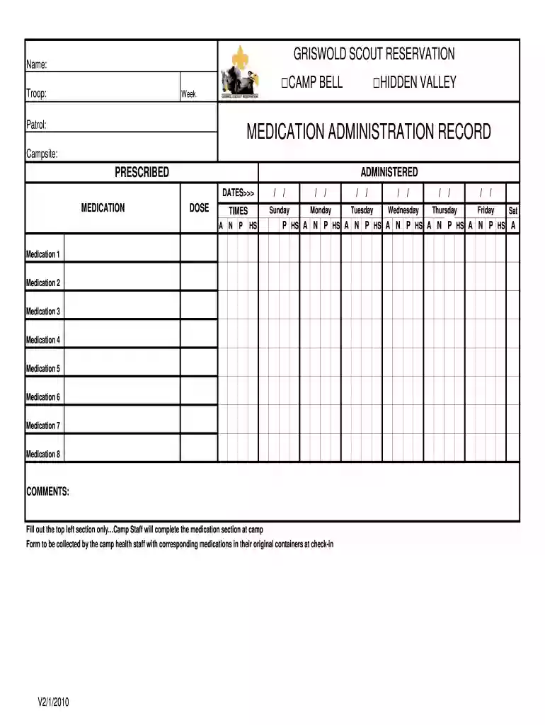 application form Preview on Page 1