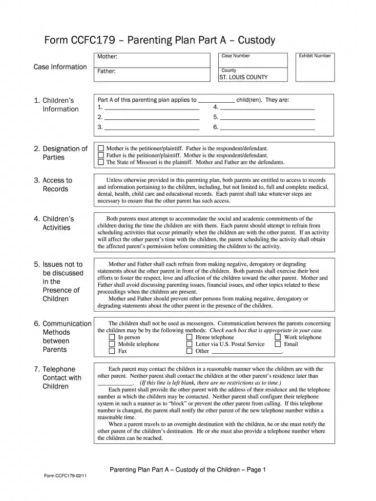child missouri Preview on Page 1