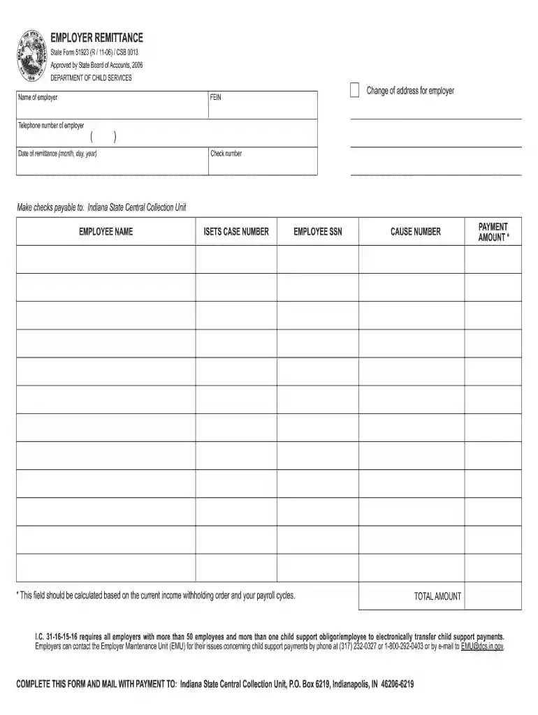 state form 51923 Preview on Page 1