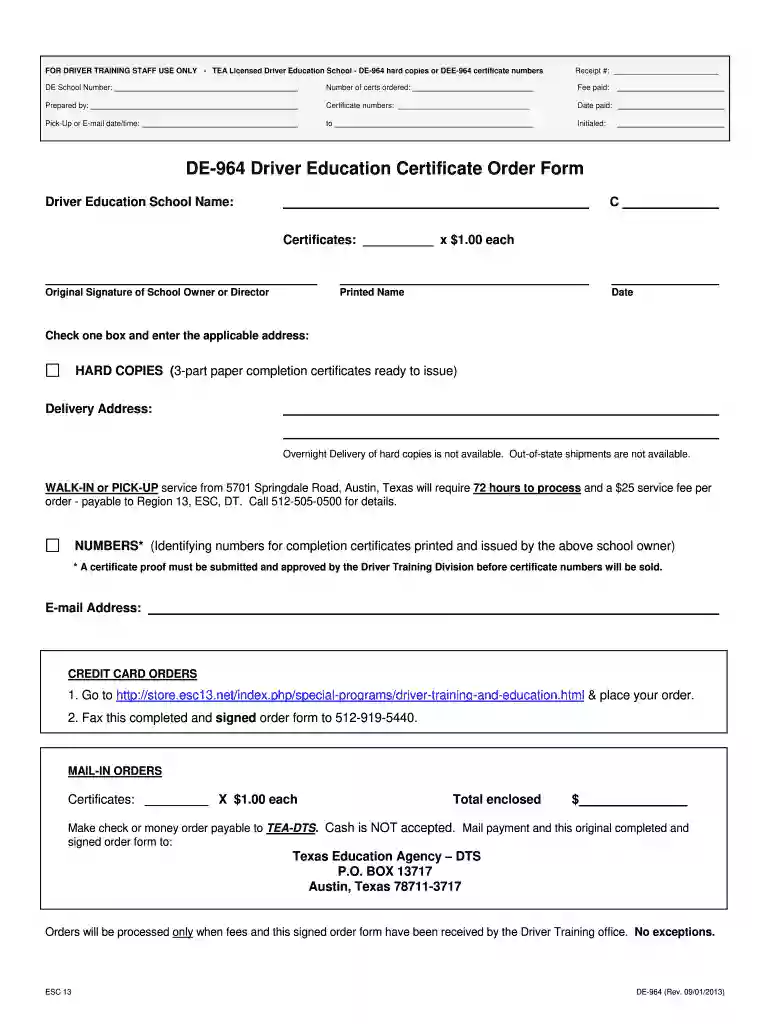af form 964 Preview on Page 1