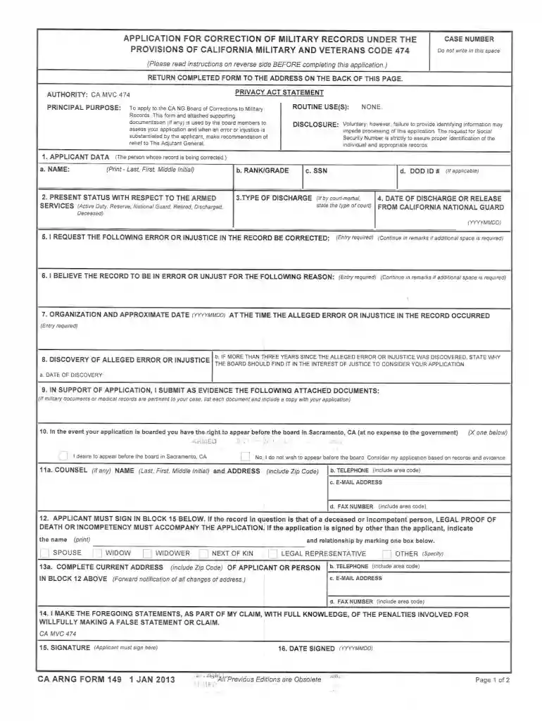 national guard application Preview on Page 1