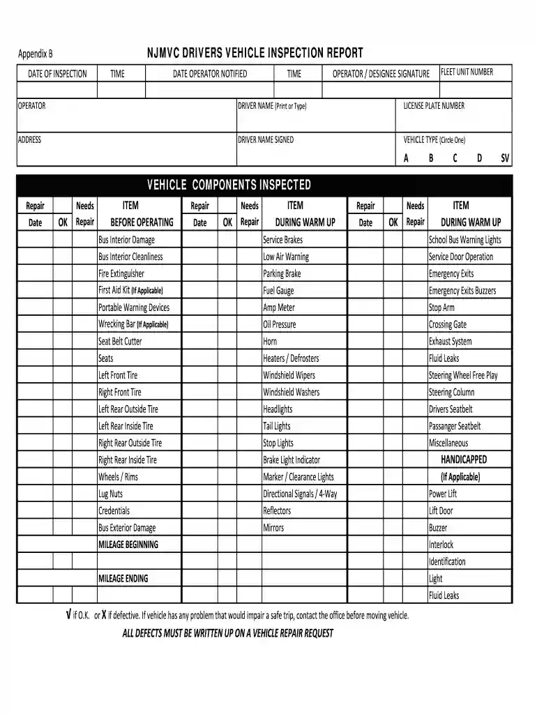 mail from nj mvc driver records management bureau Preview on Page 1