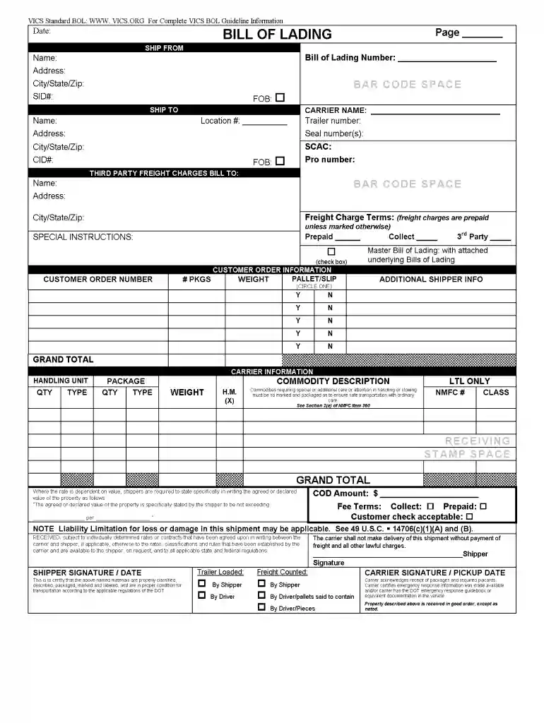 vics bol pdf Preview on Page 1