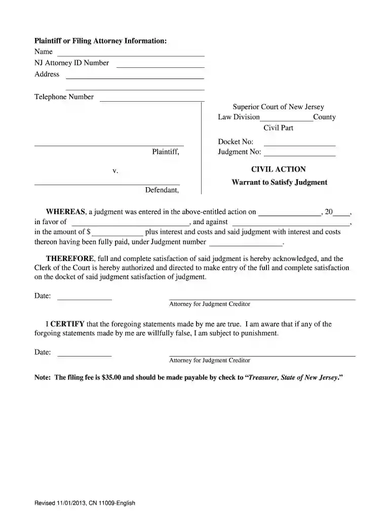 nj warrant search Preview on Page 1