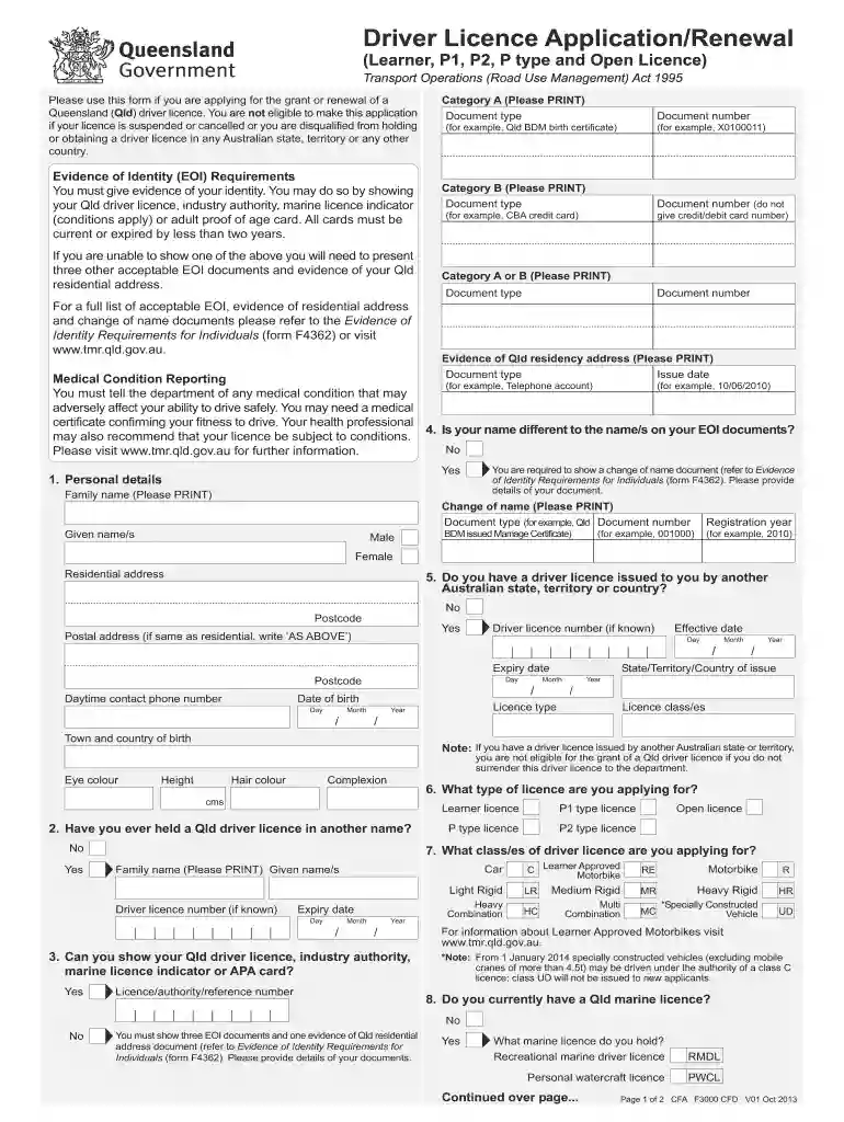 texas drivers license renewal form Preview on Page 1