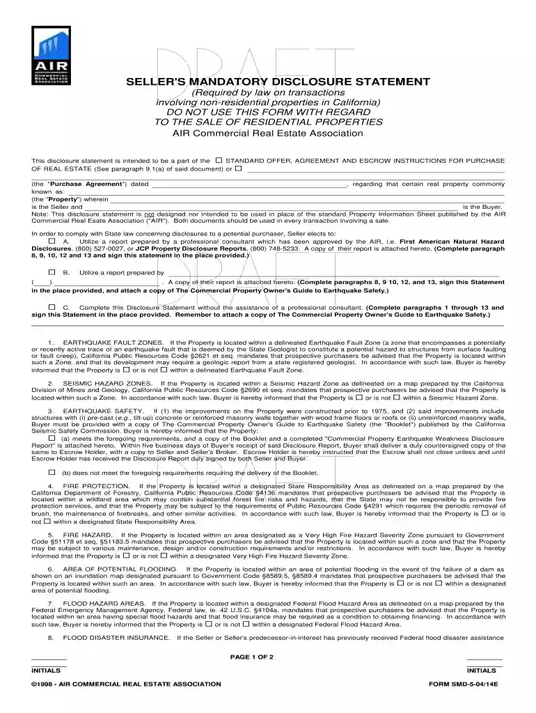 WinAIR Forms Filler Preview on Page 1