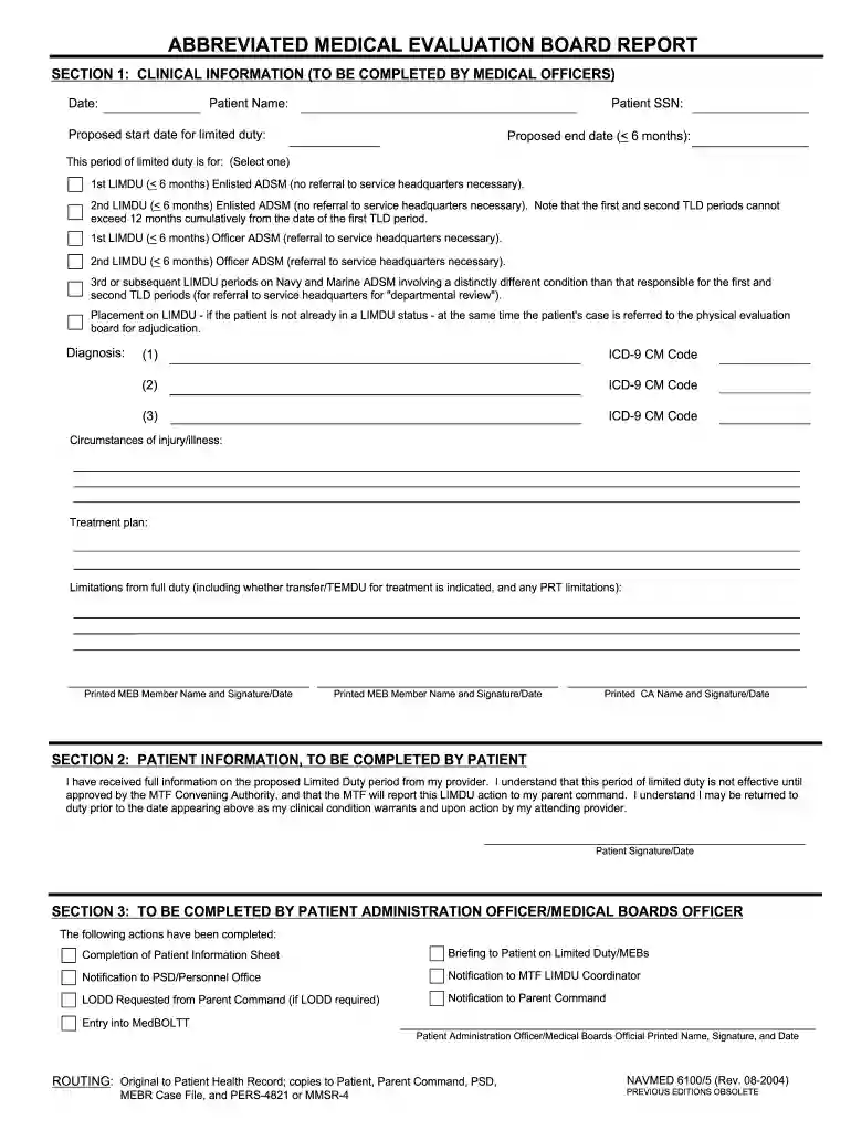 navmed 6100 5 Preview on Page 1