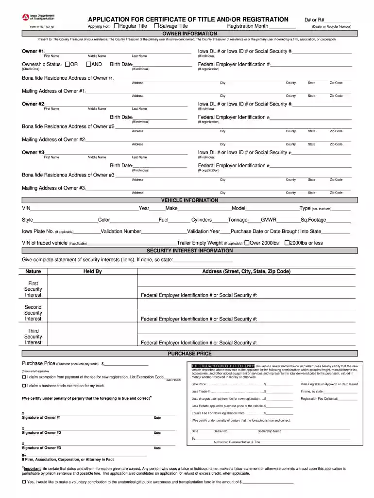 411007 pdf 2010 form Preview on Page 1