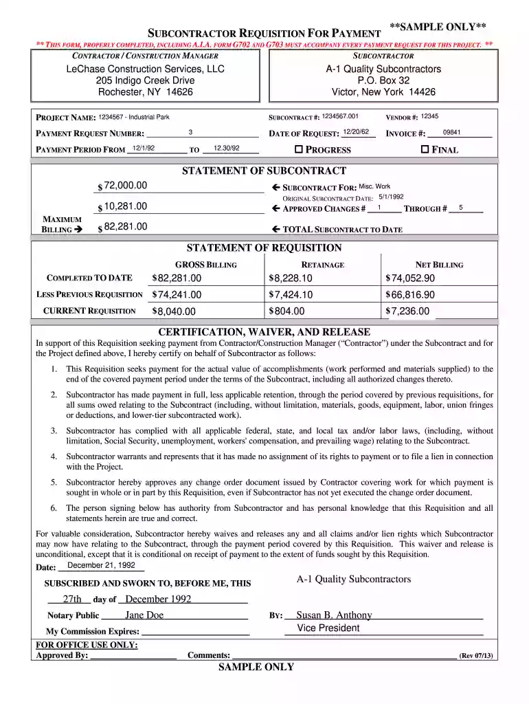 construction requisition form Preview on Page 1