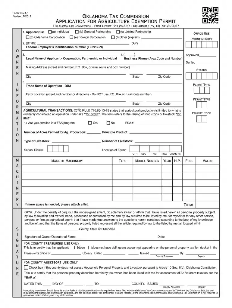 oklahoma sales tax exemption lookup Preview on Page 1