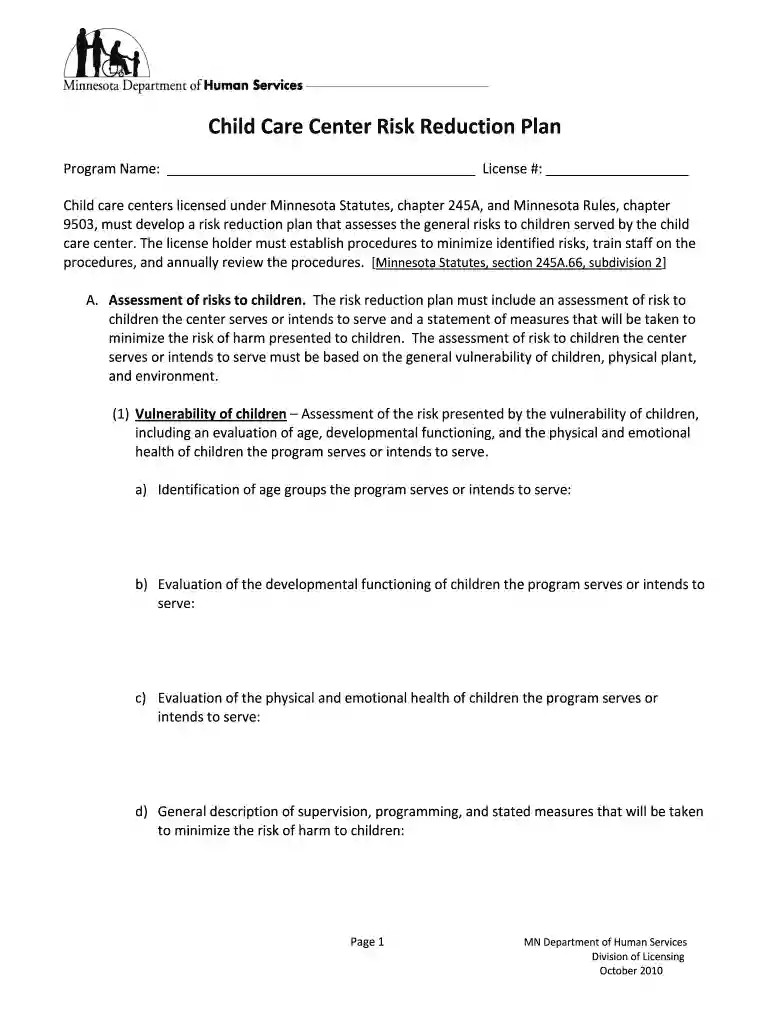 child care statement Preview on Page 1