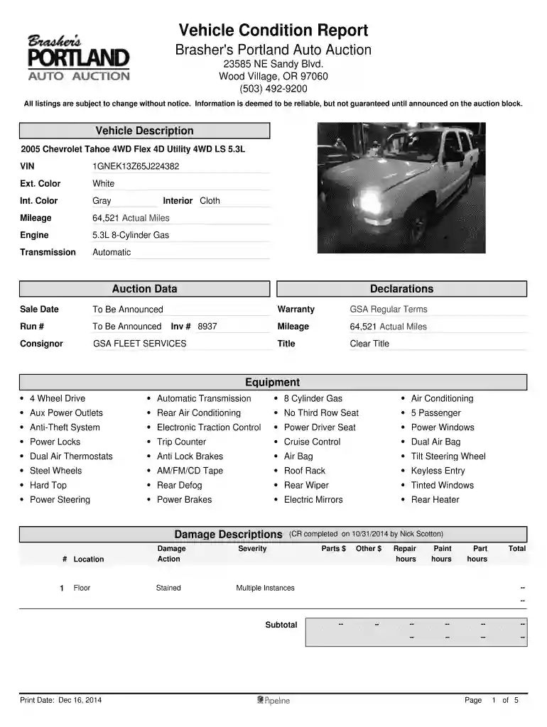 gsa auctions Preview on Page 1