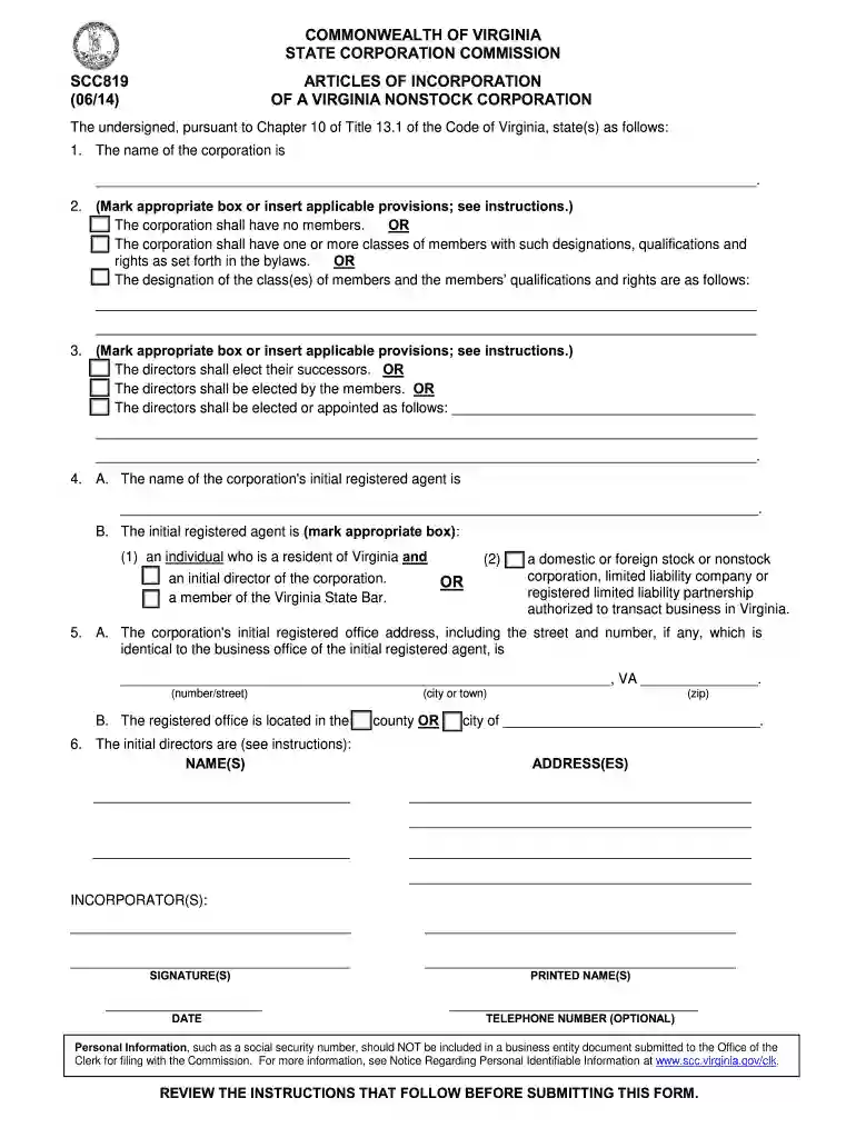 form 819 Preview on Page 1