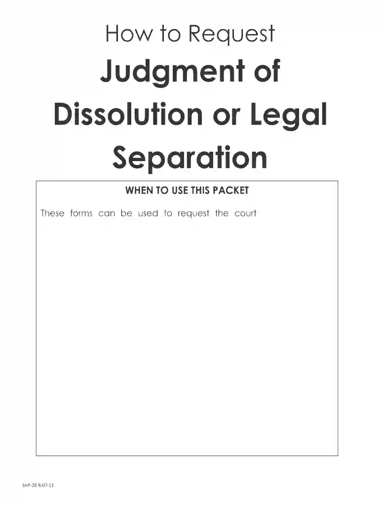 how judgment legal separation Preview on Page 1