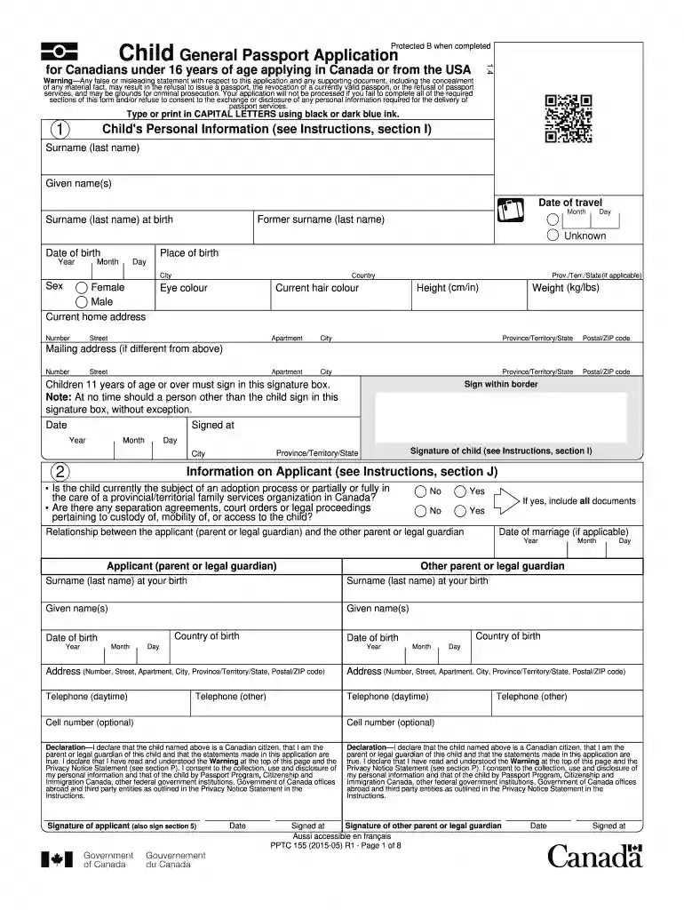 applicant canadianDocHubcom 2015 form Preview on Page 1