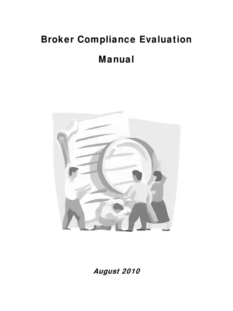 broker manual Preview on Page 1