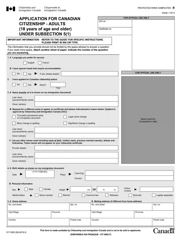 form 0002 Preview on Page 1