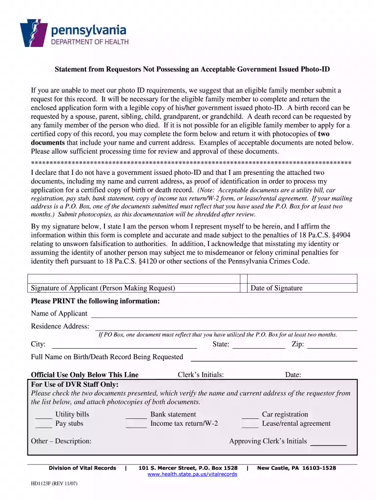 statement requestors Preview on Page 1