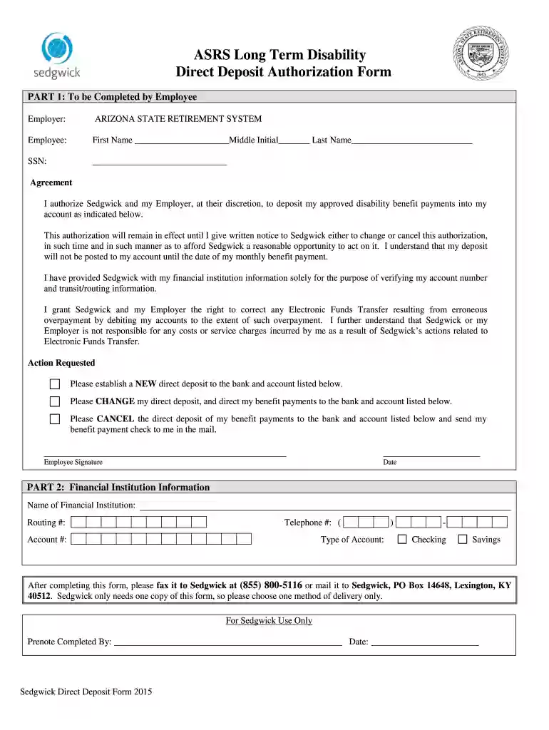 sedgwick phone number Preview on Page 1