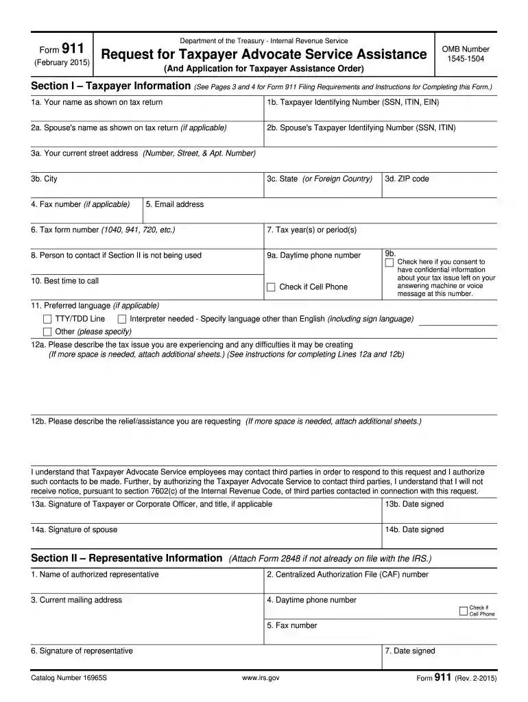 911 form Preview on Page 1