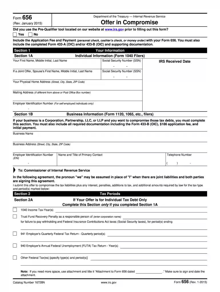 656 2015 form Preview on Page 1
