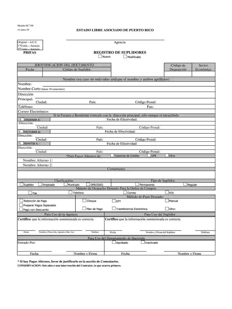 modelo sc 730 Preview on Page 1