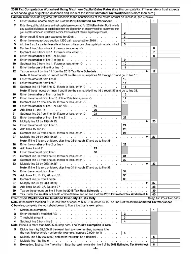 2016 form estimated Preview on Page 1
