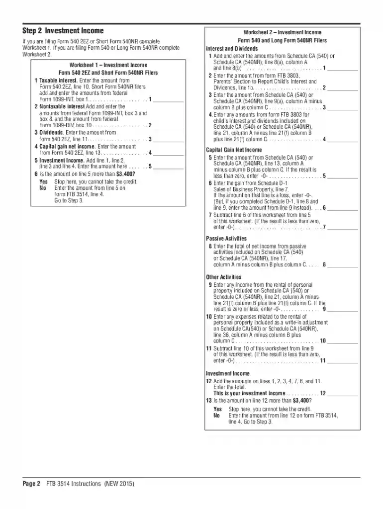 form 3514 Preview on Page 1