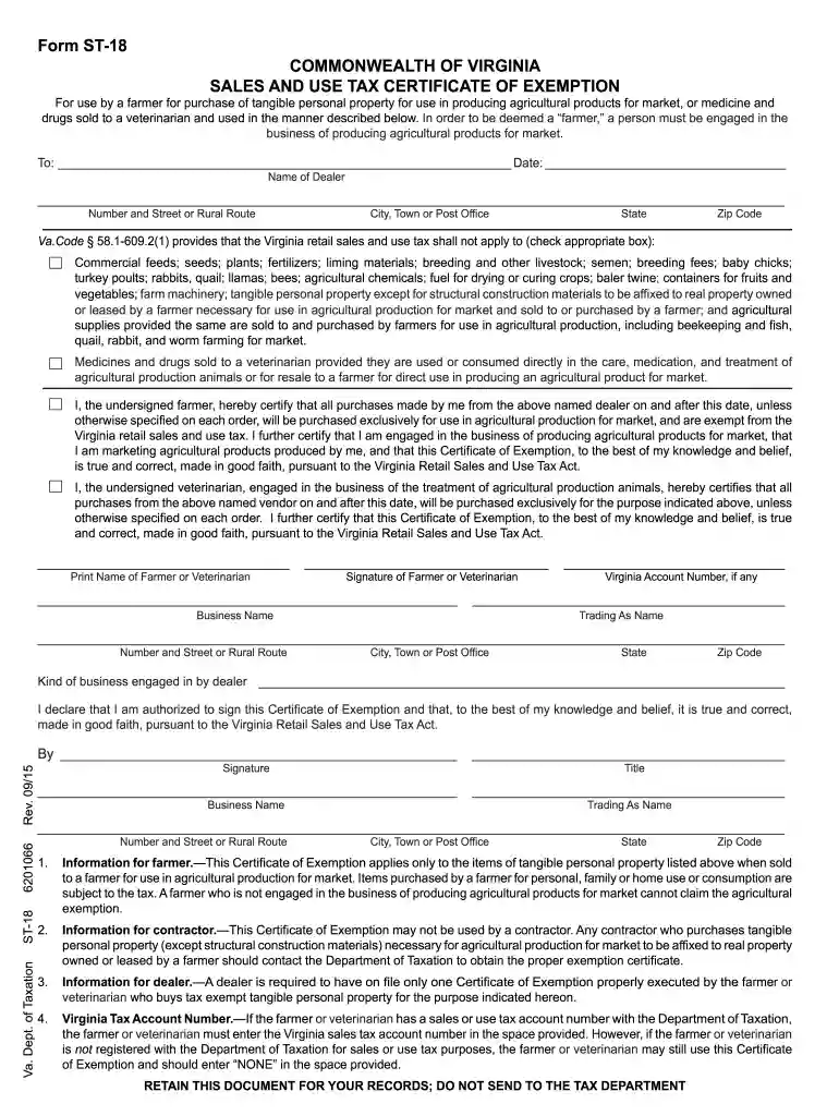 st 18 form Preview on Page 1
