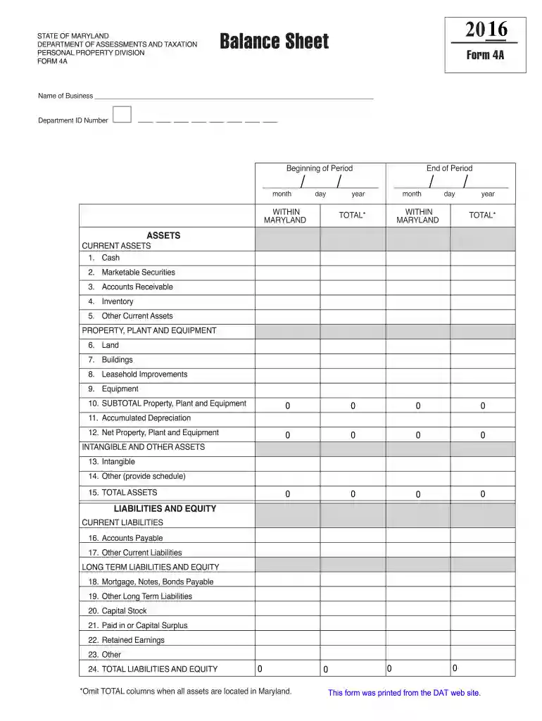 form 4a Preview on Page 1