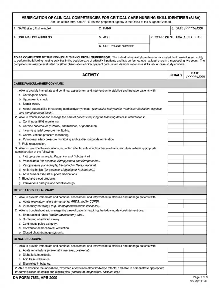 da 7653 Preview on Page 1