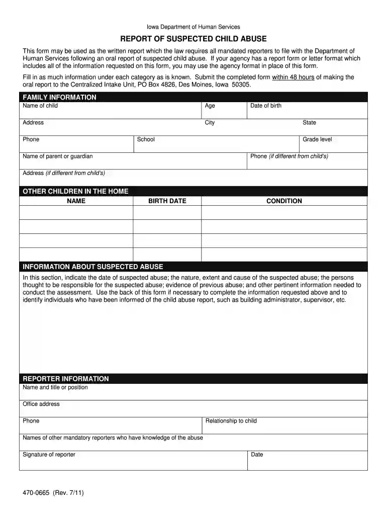 iowa dhs investigation process Preview on Page 1
