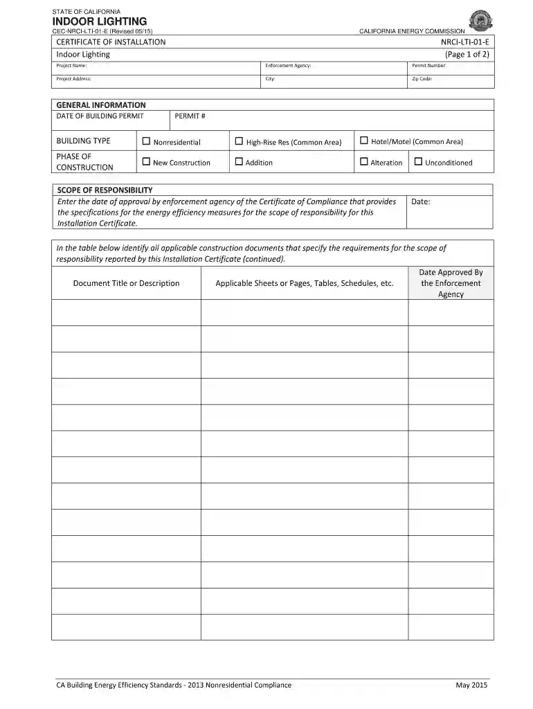 2015 CA CEC-NRCI-LTI-01-E Preview on Page 1