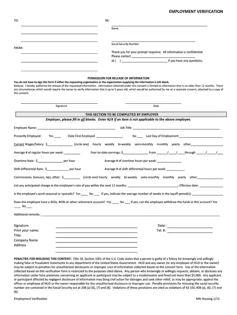 stop work verification form Preview on Page 1