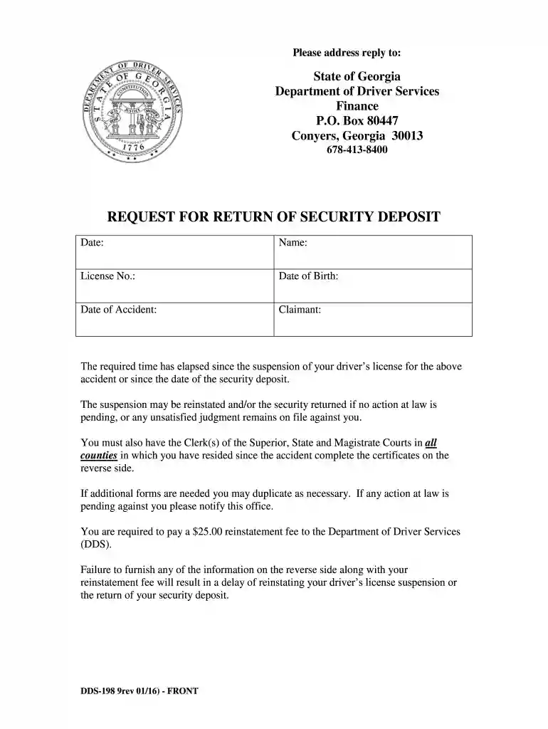 georgia security deposit laws Preview on Page 1