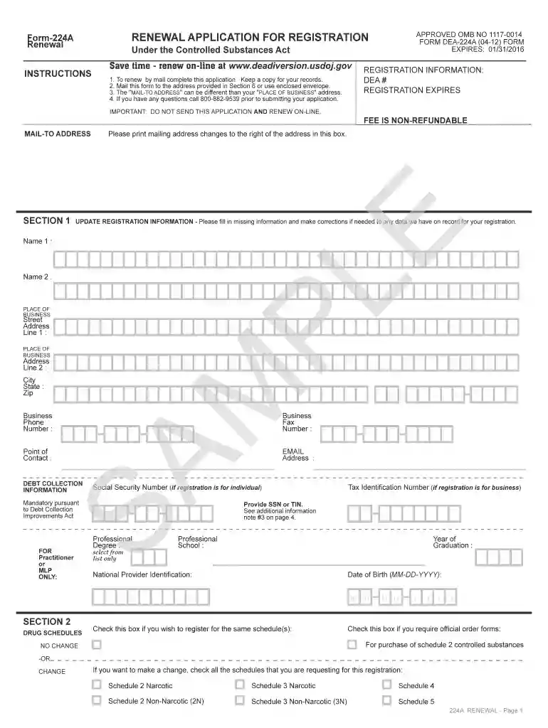 dea 224a Preview on Page 1