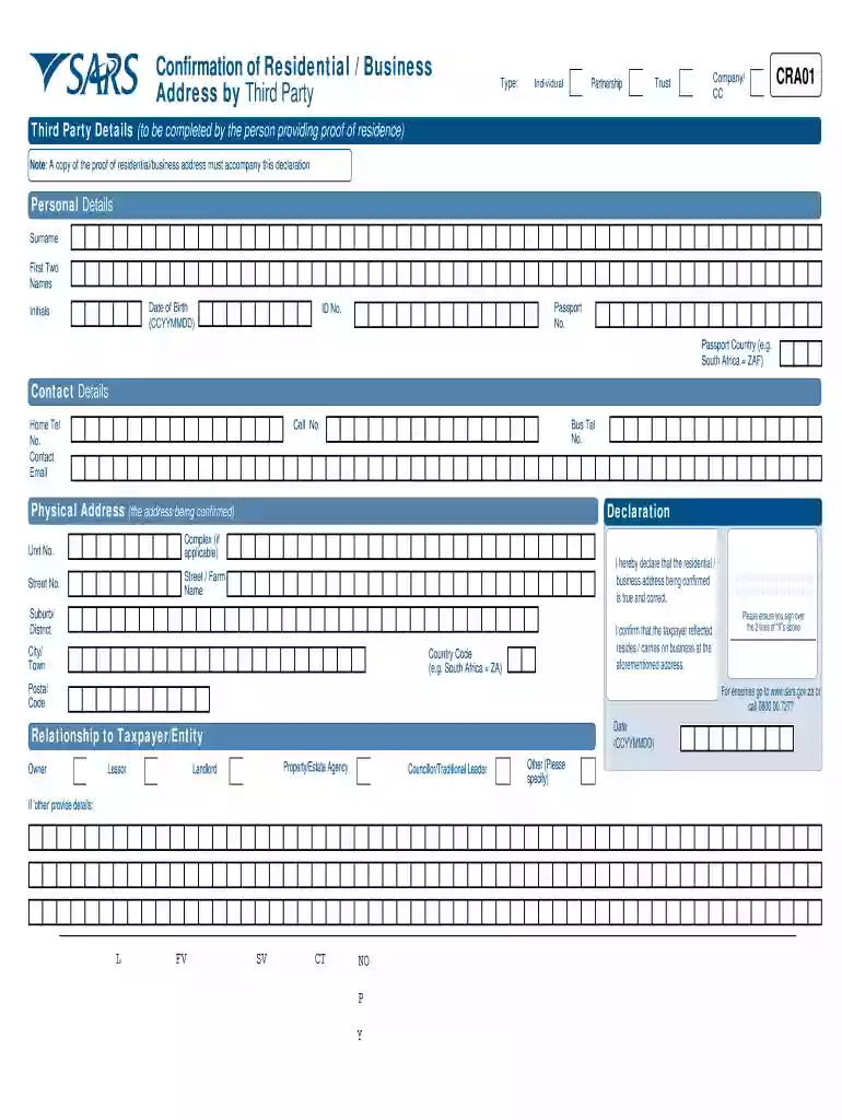 sars cra01 Preview on Page 1