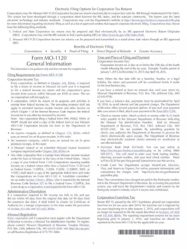 mo 1120 instructions 2023 Preview on Page 1