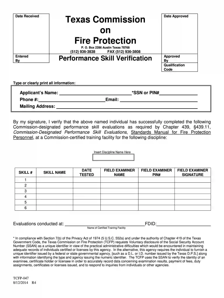 tcfp verification Preview on Page 1