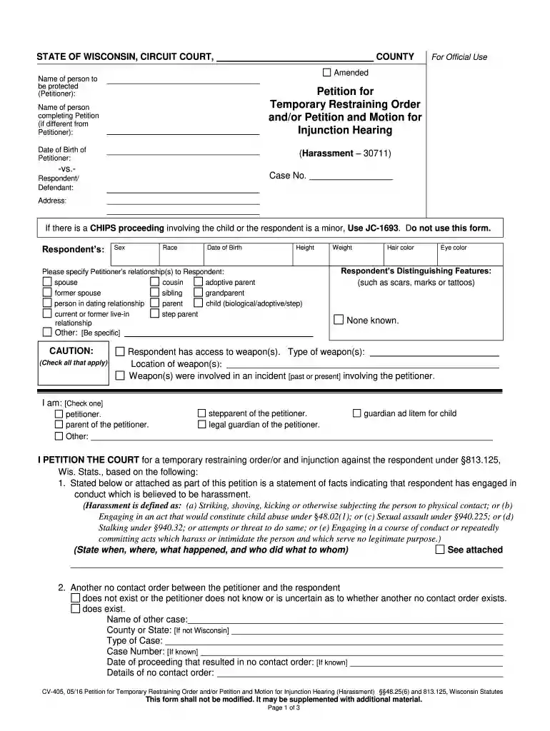cv 405 Preview on Page 1